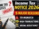 Income Tax Notice